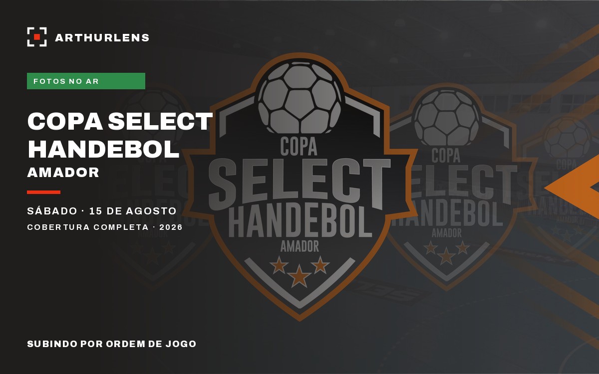 Copa Select Handebol Amador — cobertura fotográfica